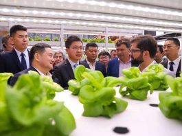 Presidente Boric y ministro Valenzuela conocen “Silicon Valley de la agricultura" chino tras inauguración de Chile Week 2023 