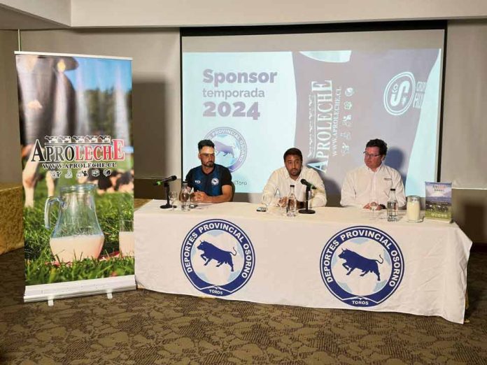 Aproleche renueva su compromiso como auspiciador oficial de Deportes Provincial Osorno