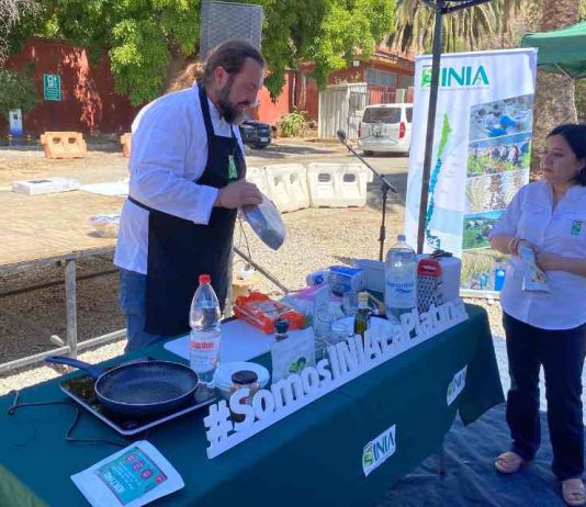 Chef Mikel Zulueta destacó calidad de hortalizas deshidratadas elaboradas en conjunto con INIA La Platina y pequeños agricultores de la Región Metropolitana