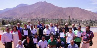 Ministro Valenzuela entrega bonificación por cerca de $1.000 millones a agricultores de la provincia del Choapa