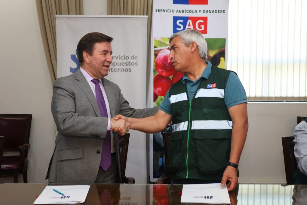 SII y SAG firmaron convenio de intercambio de información y colaboración 