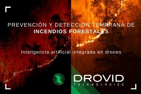 DROVID detección incendios forestales