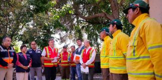 Ministro Valenzuela da cuenta de que gran parte de incendios que afectan a la región de O´Higgins están contenidos