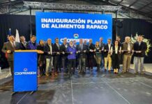 Cooprinsem inaugura moderna planta de alimentos en Rapaco