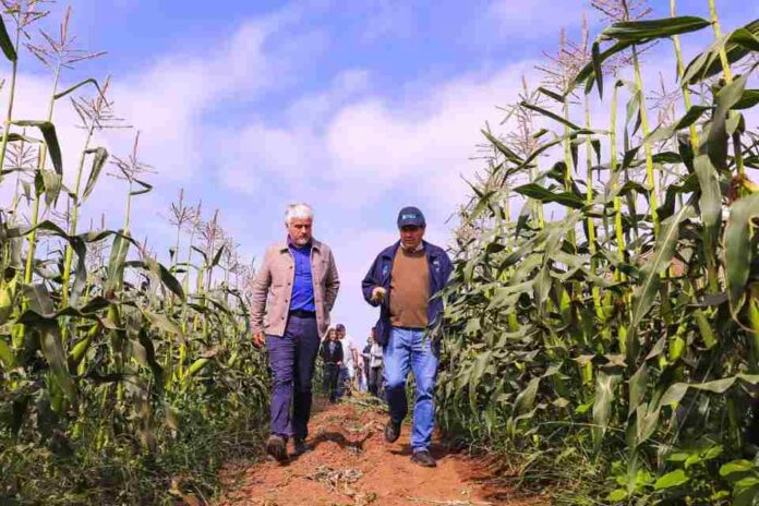 Ministro Valenzuela resalta esfuerzos para apoyar a los agricultores afectados por la sequía en la región de Coquimbo
