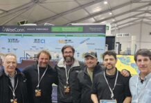 WiseConn sigue liderando entre las agtech chilenas de riego con una activa participación en ferias agrícolas internacionales durante este 2024 donde es altamente cotizado por los expositores por sus recientes innovaciones tecnológicas en el tratamiento del riego agrícola, en especial tras el reciente lanzamiento de su nueva tecnología RF-V1, que promete dar a más agricultores y ganaderos control y eficiencia en sus sistemas de riego.