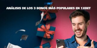 Análisis de los 3 bonos más populares en 1xbet