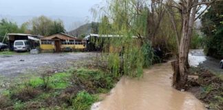 Ministro Valenzuela continúa monitoreo de lluvias y comportamiento de tranques en la región de O´Higgins: “Sigue existiendo una situación de riesgo”