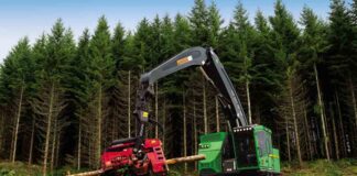 Irrumpen en el mercado forestal cosechadoras con alta tecnología y potencia