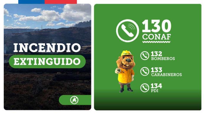 CONAF hace un llamado a la prevención de incendios forestales con la llegada de la primavera