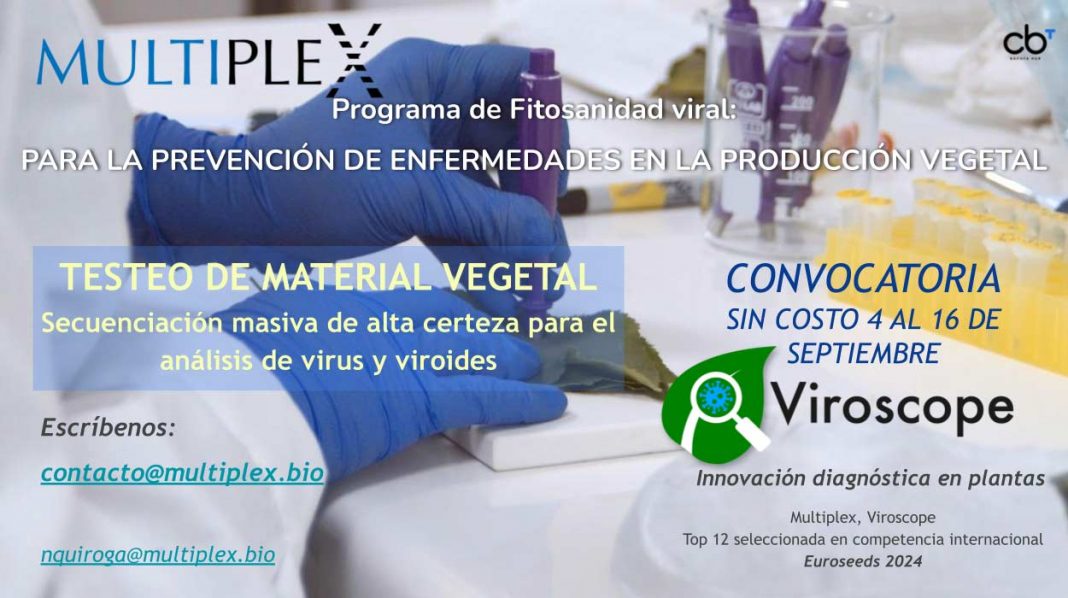 Convocatoria para el Piloto Viroscope. “ViroscopeTM, innovación y alta certeza diagnóstica” Viroscope: Certeza y Precisión en el Diagnóstico Viral para la Agricultura Chilena