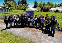 Agricultoras de la Región del Biobío reciben certificación como monitoras de riego