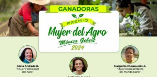 AFIPA anuncia a las ganadoras del premio “Mujer del Agro Mónica Gebert 2024”