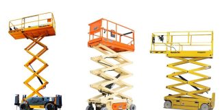 Tecnología agroindustrial: equipos clave para mejorar la productividad. Alza hombres de tijera en el sector agroindustrial