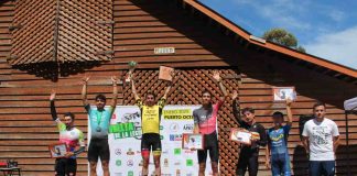 Ciclista nacional y competidor argentino fueron los triunfadores de la 20ª Vuelta Ciclista Internacional de la Leche