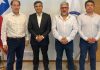 Directivos de Emporcha se reúnen con gobernador regional: Consejo Ciudad Puerto y proyectos de desarrollo fueron los focos