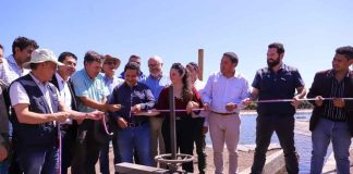 Ministro de Agricultura inaugura ampliación de embalse “La Chimba” bonificado por la Comisión Nacional de Riego