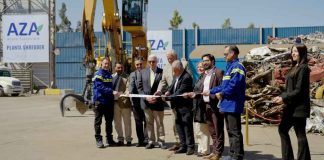 Aceros AZA inaugura la planta fragmentadora de chatarra más moderna de Chile con inversión de US$ 26 millones