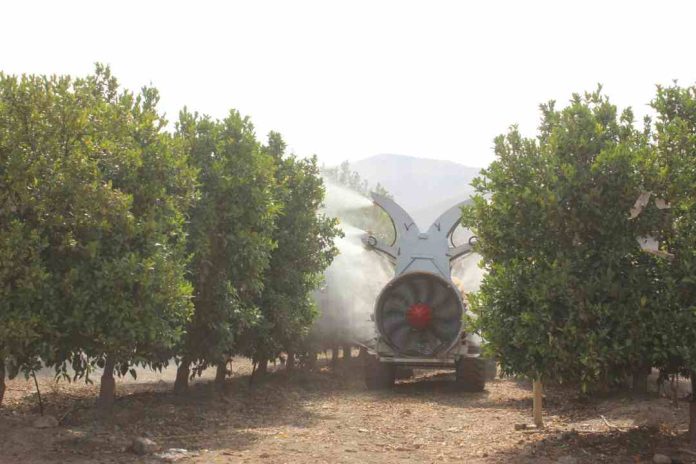 Ajuste de pulverizadores reduce hasta un 40% el uso de agroquímicos