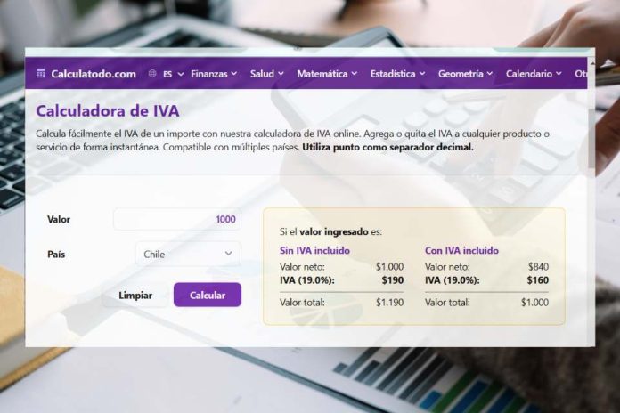 Calculadora de IVA Online: Suma, Resta y Desglosa el IVA en Segundos