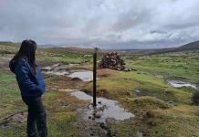 Con estupas de hielo buscan fortalecer el riego ancestral de bofedales en General Lagos