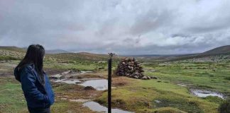 Con estupas de hielo buscan fortalecer el riego ancestral de bofedales en General Lagos