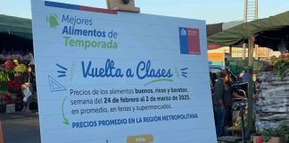MAT Vuelta a Clases: Ministro Valenzuela llama a aumentar consumo de frutas y verduras en las colaciones escolares