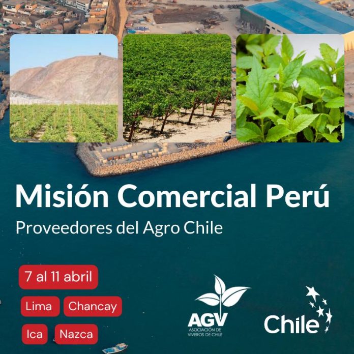 Viveros de Chile Realizará Misión Comercial en Perú