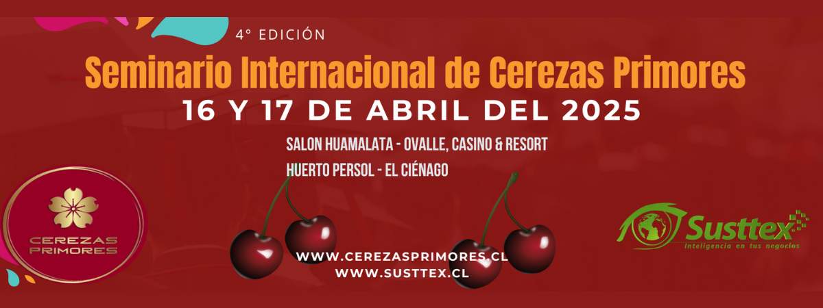 Cerezas Primores 2025 Susttex