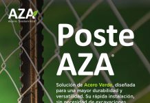 AZA anuncia su línea de Postes de Acero Verde  para la agricultura y la ganadería