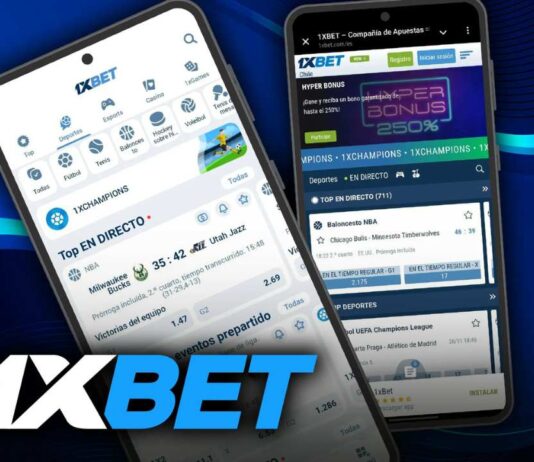 Última versión de la aplicación 1xBet para Android en Chile