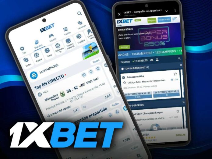 Última versión de la aplicación 1xBet para Android en Chile