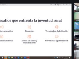 FAO, INDAP y REAF impulsan el fortalecimiento de políticas públicas para juventudes rurales y su protagonismo en el presente y futuro del campo
