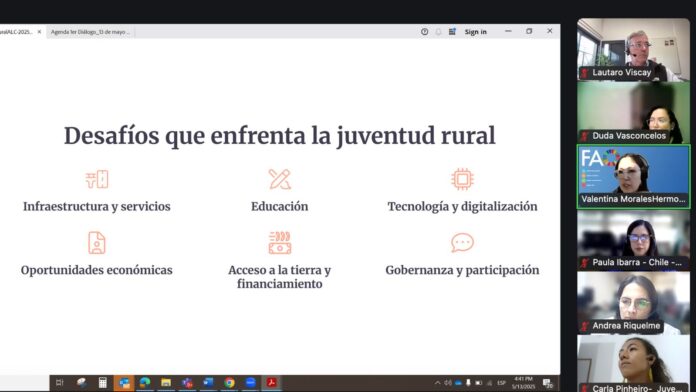 FAO, INDAP y REAF impulsan el fortalecimiento de políticas públicas para juventudes rurales y su protagonismo en el presente y futuro del campo