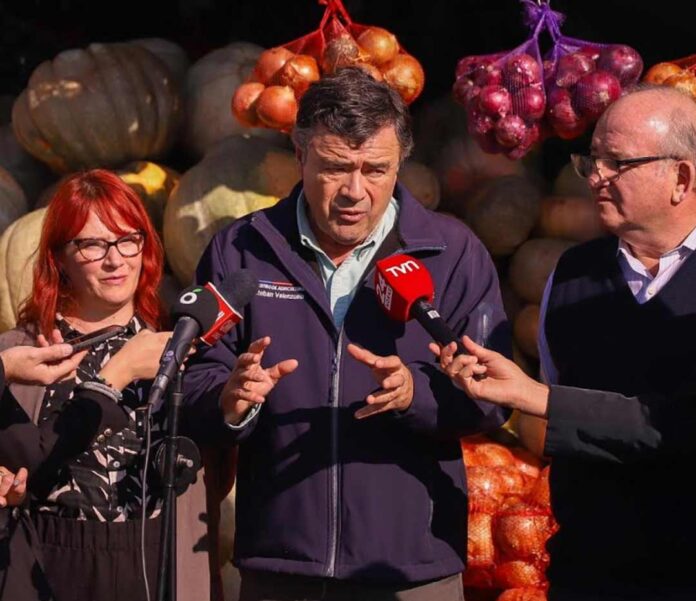 Ministro Valenzuela destaca baja de hasta un 50% en el precio de los cítricos durante estas semanas