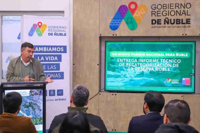 Ministerio de Agricultura entregó informe técnico para la creación del primer Parque Nacional de la región de Ñuble