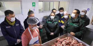 Ministro de Agricultura y autoridades de Justicia visitaron dependencias del Centro de Estudio y Trabajo de San Carlos