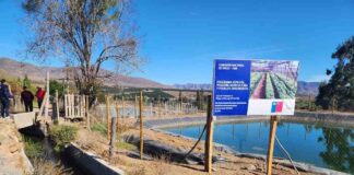 Pequeña agricultora de Illapel implementa obra de acumulación bonificada por la Ley de Riego para enfrentar la crisis hídrica