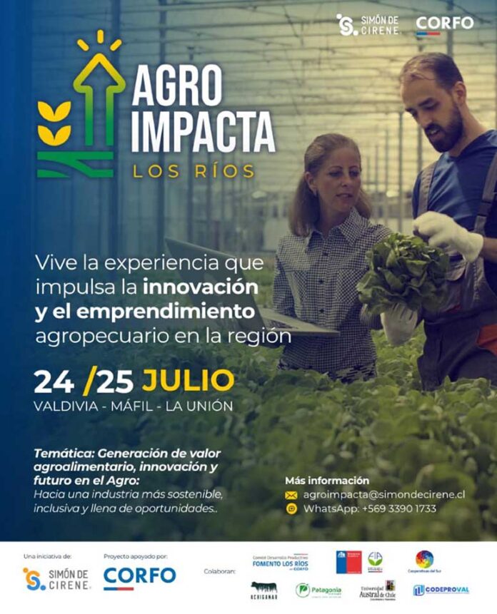 CIC Los Ríos será una de las sedes del evento AgroImpacta 2025 con jornada dedicada a la innovación agroalimentaria en Máfil