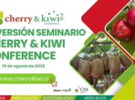 Segunda versión de Cherry & Kiwi Conference será nuevamente el epicentro de la fruticultura nacional