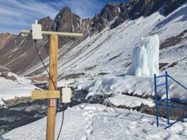 Combatiendo la crisis climática con tecnología: Nilus y Myriota utilizan IoT satelital para proteger glaciares artificiales en Chile