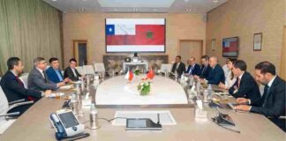 Ministros de Agricultura de Chile y de Marruecos avanzan en una agenda de cooperación en riego, desarrollo agrícola y comercio