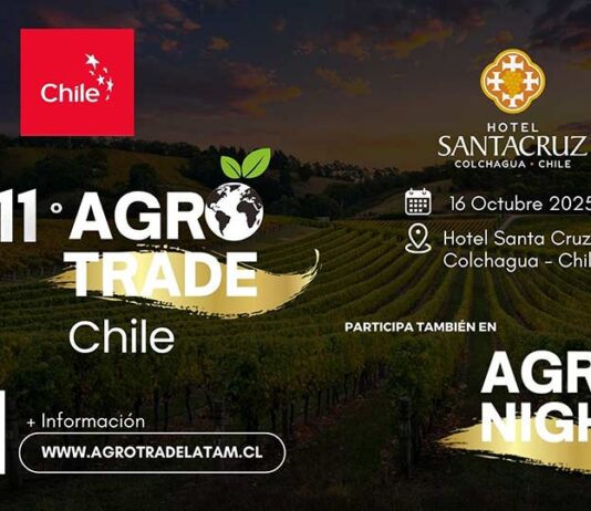 Santa Cruz será la sede de Agrotrade & Agronight Chile 2025