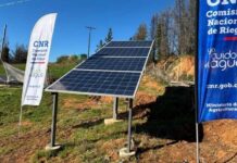 CNR inauguró sistemas de riego para reactivación sustentable de agricultores en Santa Juana