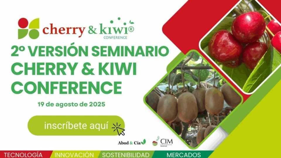 Cherry & Kiwi Conference 2025: Curicó se consolida como punto de encuentro para la cereza y el kiwi