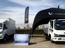 Apuntando a PYMES y emprendedores Landking se hace presente en la Expo Transporte de Carga Menor con el LK614 y el LK5