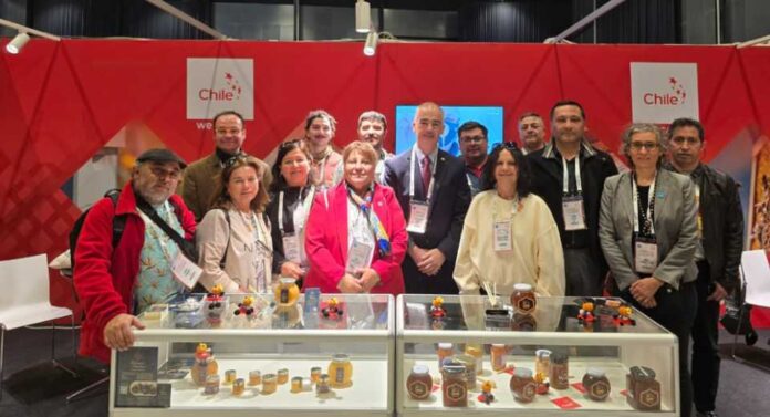 Chile participa en Apimondia 2025 con pabellón nacional en Copenhague