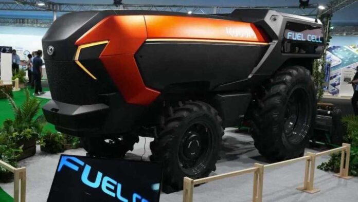 Kubota muestra un tractor autónomo con pila de combustible de hidrógeno y 100 CV