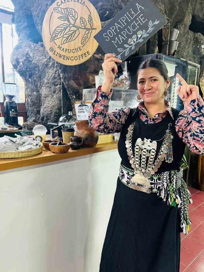 Macarena Huichaman, la emprendedora mapuche que lleva el sabor del maqui al centro de Santiago