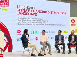 Presidente de Frutas de Chile analiza el desafío logístico de la fruta fresca en China